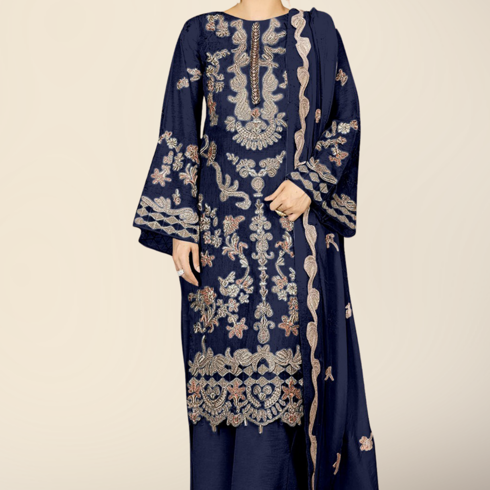 KH-317 — A Dazzling 2-Piece Ensemble